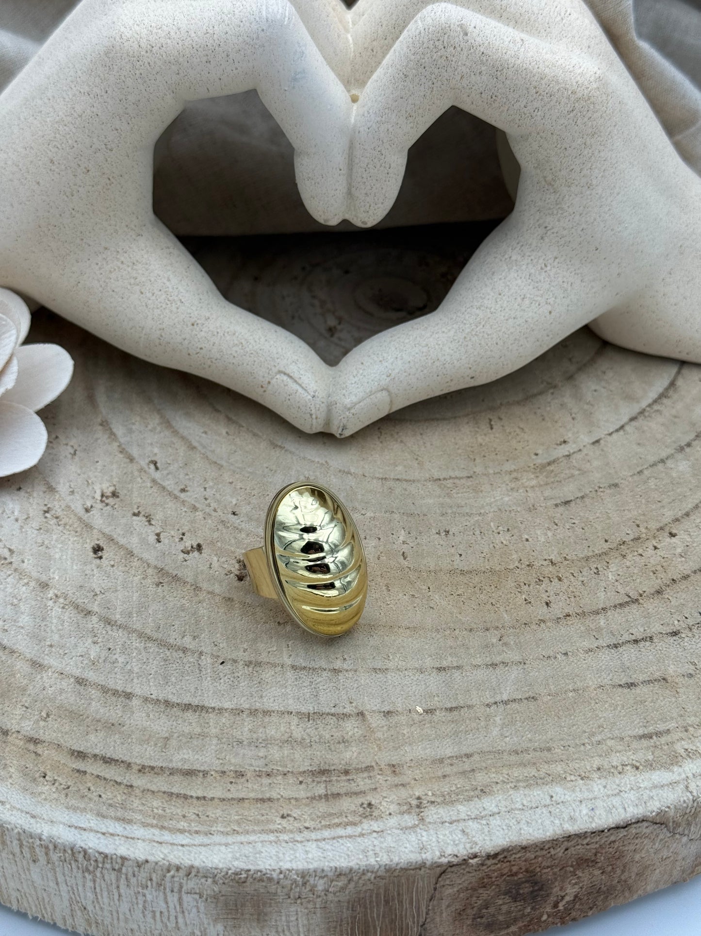 229 🍭 Bague Ovale