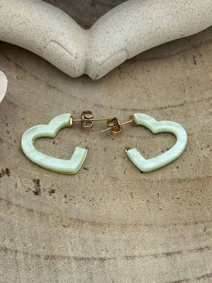 232 🍭 Boucle d'oreilles Coeur 💖