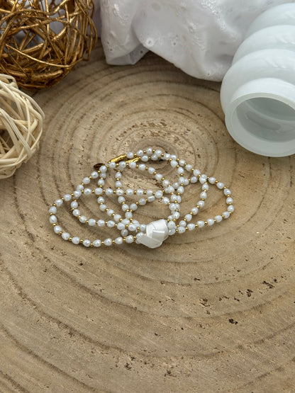239 💜 Lot de 5 bracelets perlés