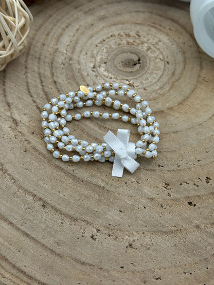 239 💜 Lot de 5 bracelets perlés