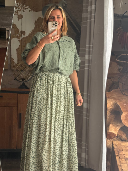 71 🌷 Jupe Léopard