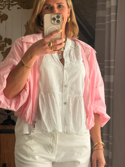 75 🌷 Veste Manche Courte