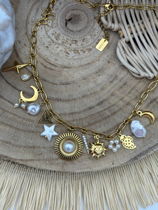 280 💜 Collier Luna