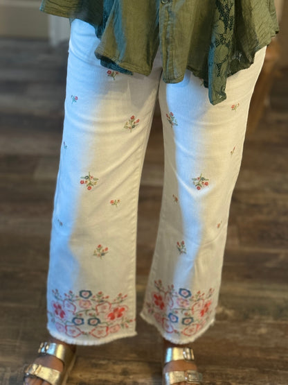 77 🌷 Jeans Blanc Flora