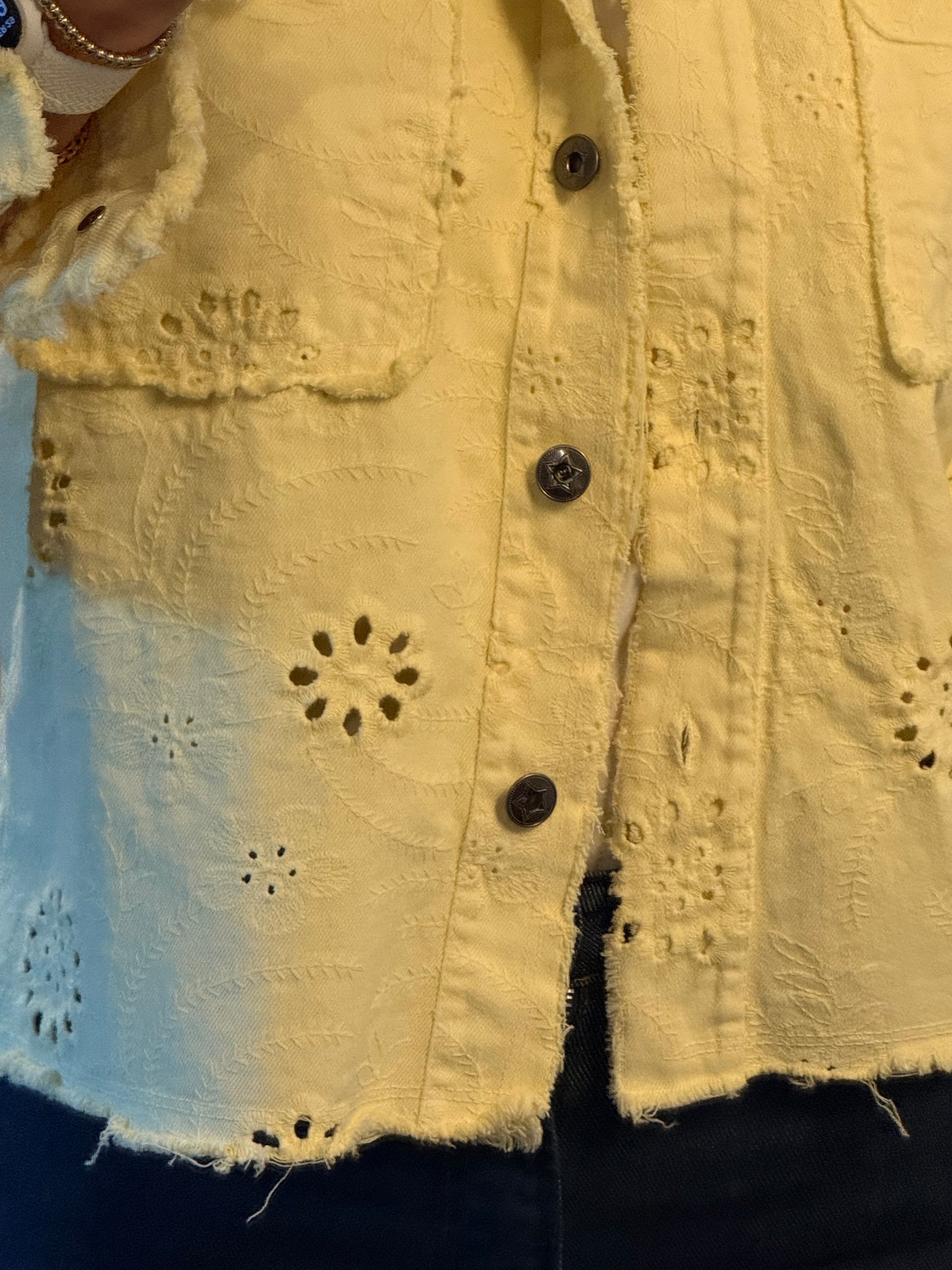 80  🍭 Veste Broderie Anglaise
