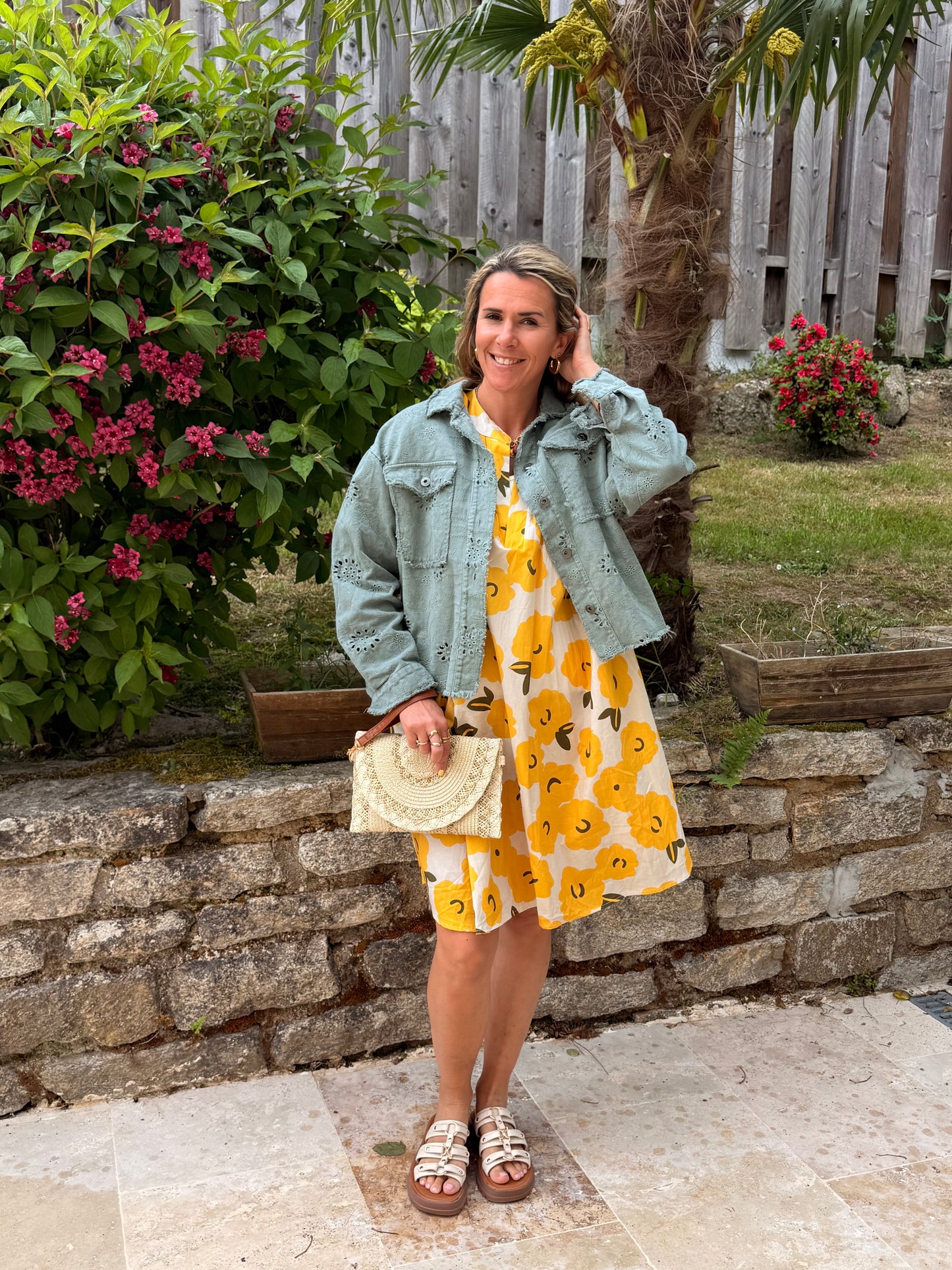 80  🍭 Veste Broderie Anglaise