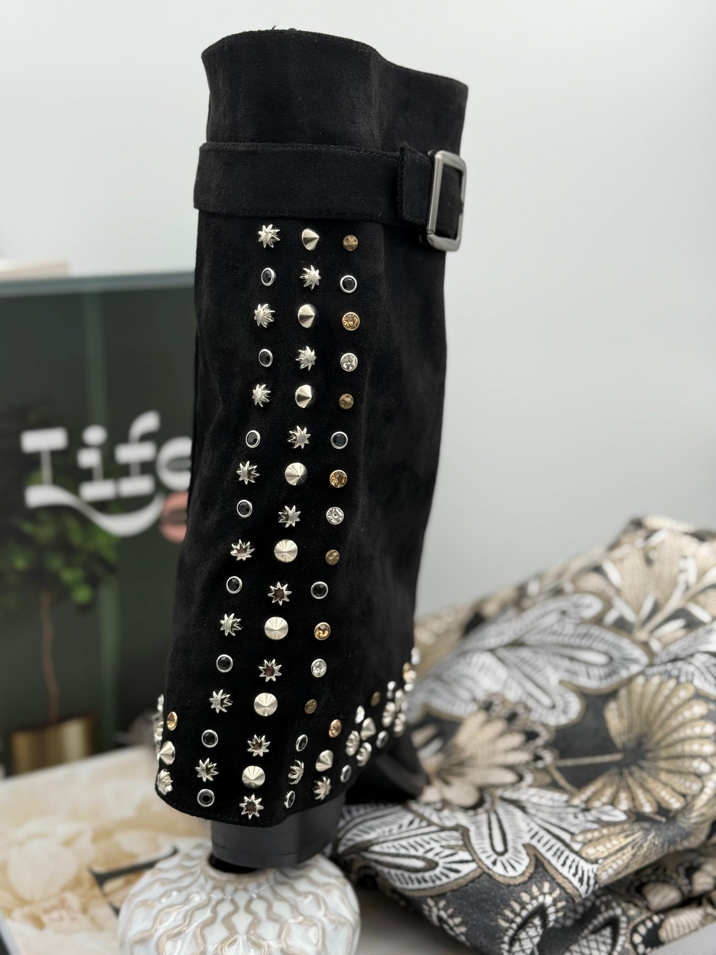 777 🛍️ Botte cloutée Sana 🚸