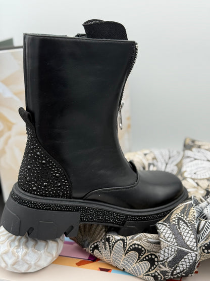 612 🛍️ Bottine strass 🤩