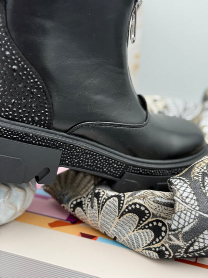 612 🛍️ Bottine strass 🤩