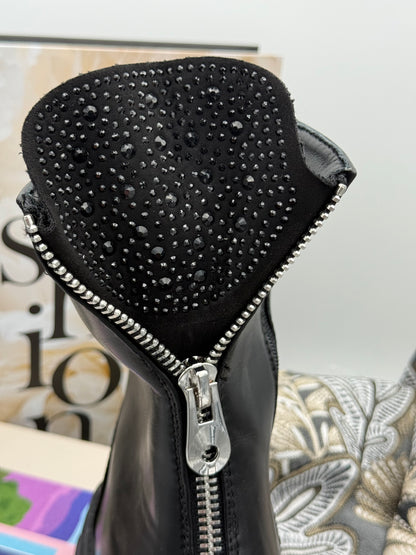 612 🛍️ Bottine strass 🤩
