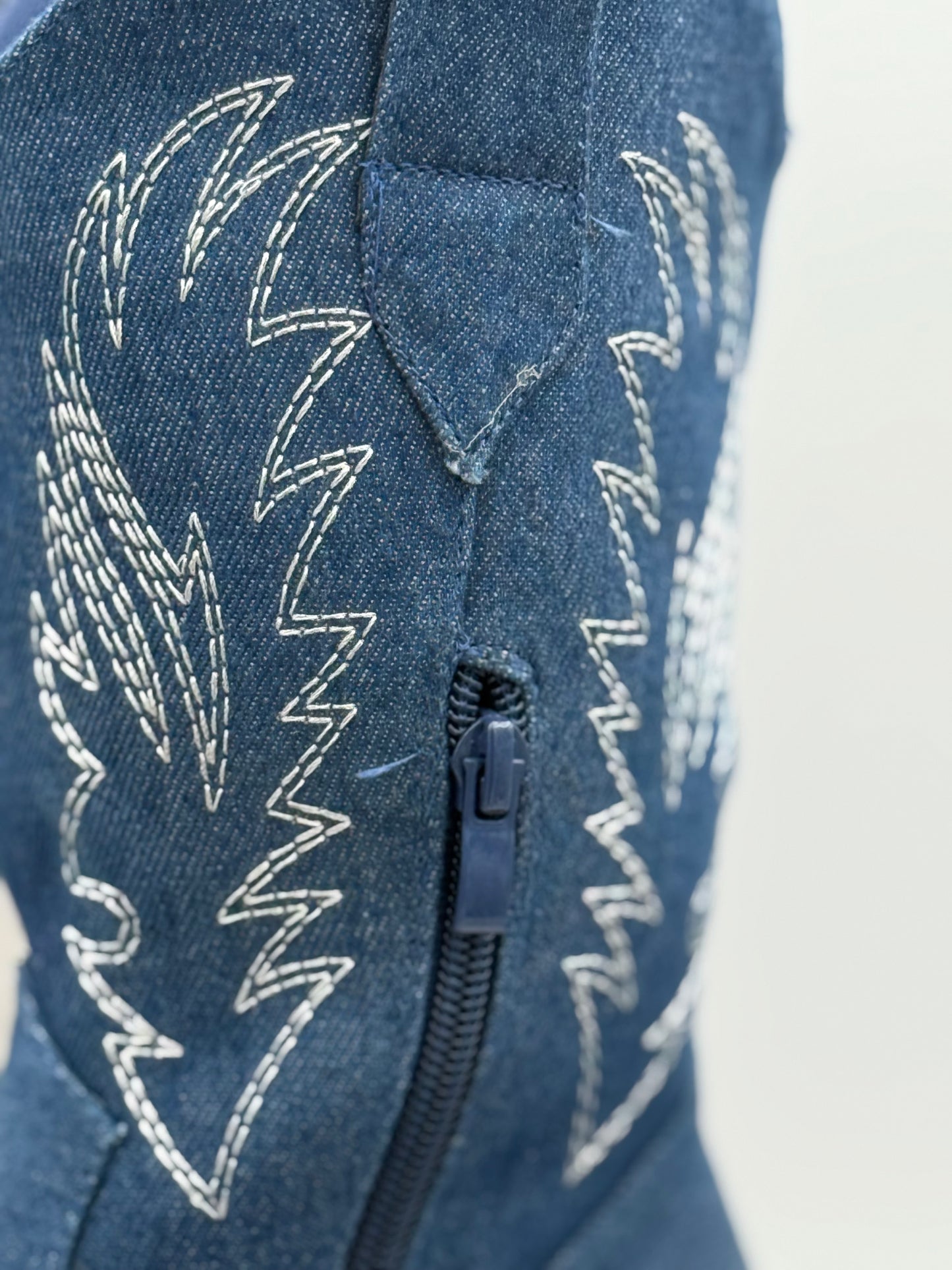 434 🛍️ Santiags Hautes Jeans ✨