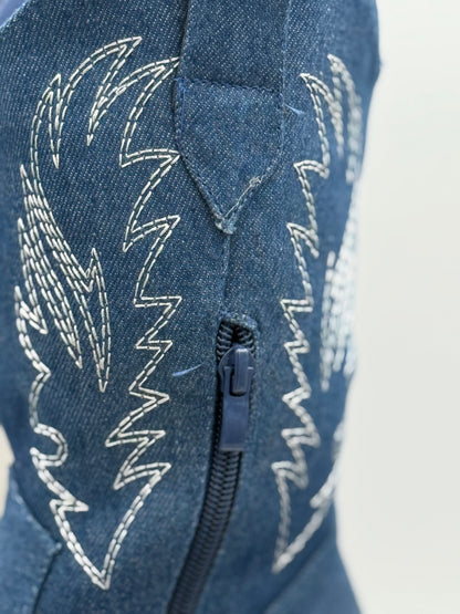 434 🛍️ Santiags Hautes Jeans ✨