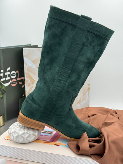 424 🛍️ Botte haute en Suèdine