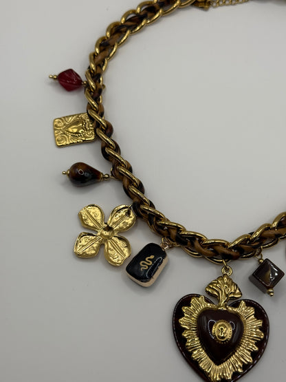 405 🛍️ Collier Coeur Camel