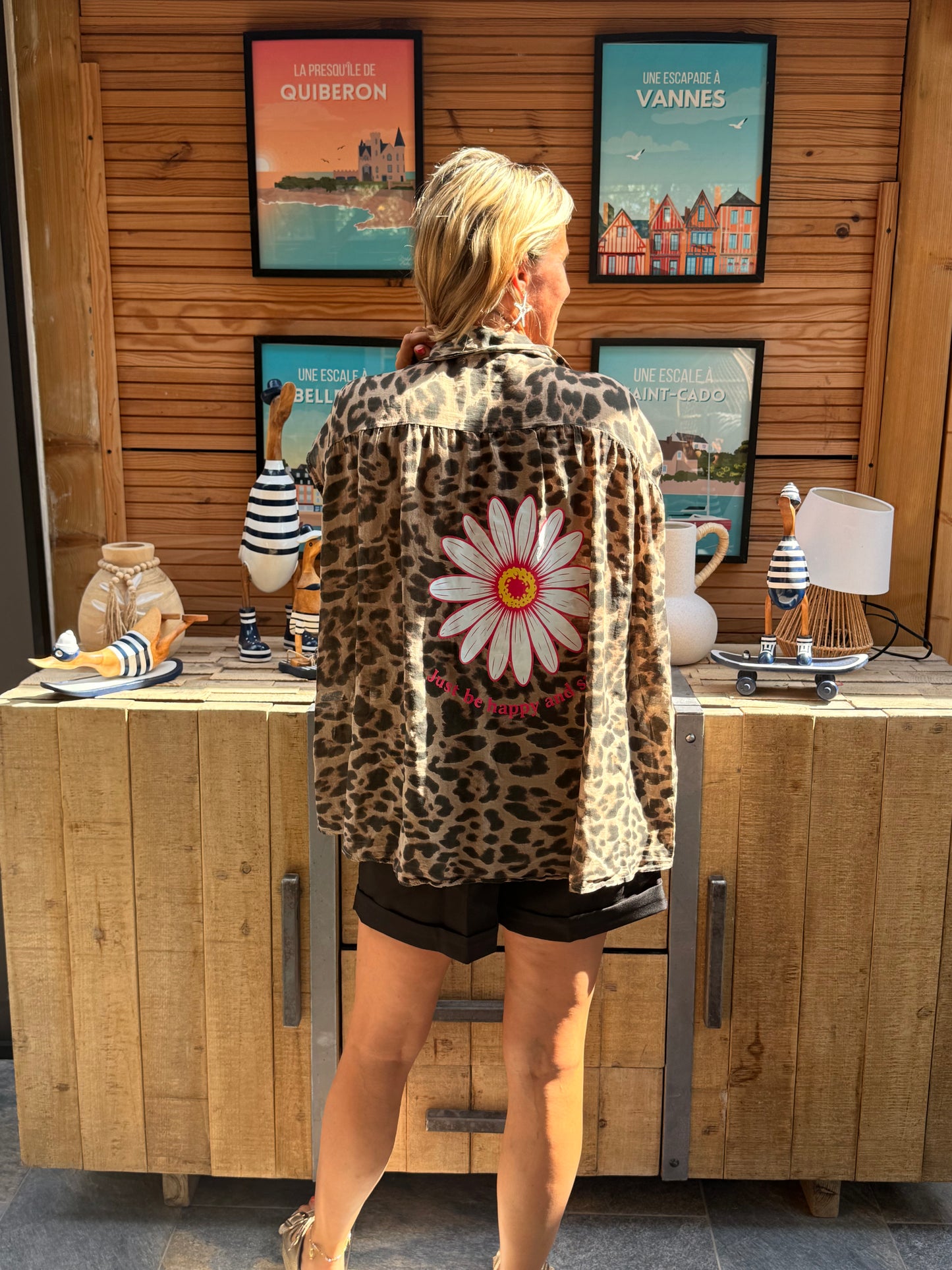 156 🍒  Haut Léopard 🌸