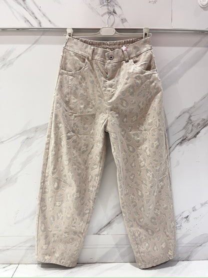 143 🍋 Pantalon Léopard