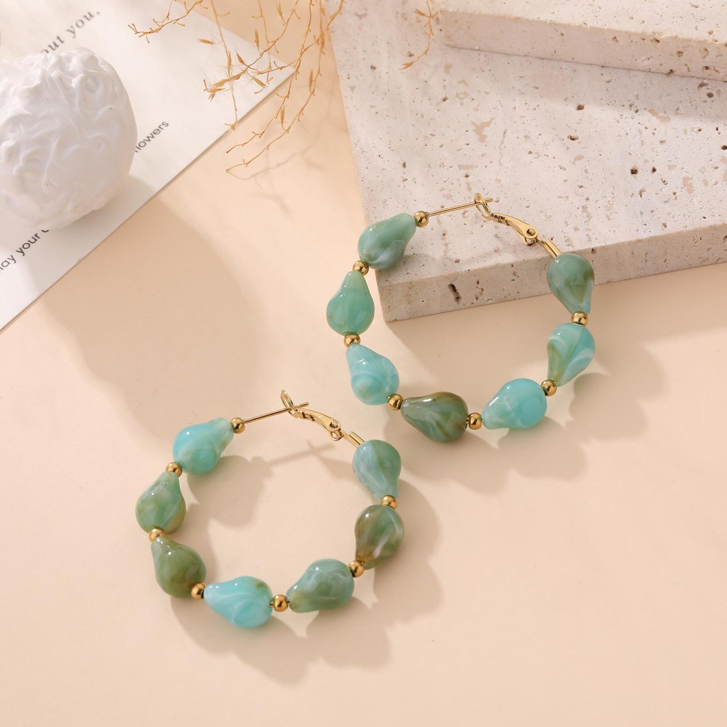 45 🌷 Boucles d'oreilles Maya