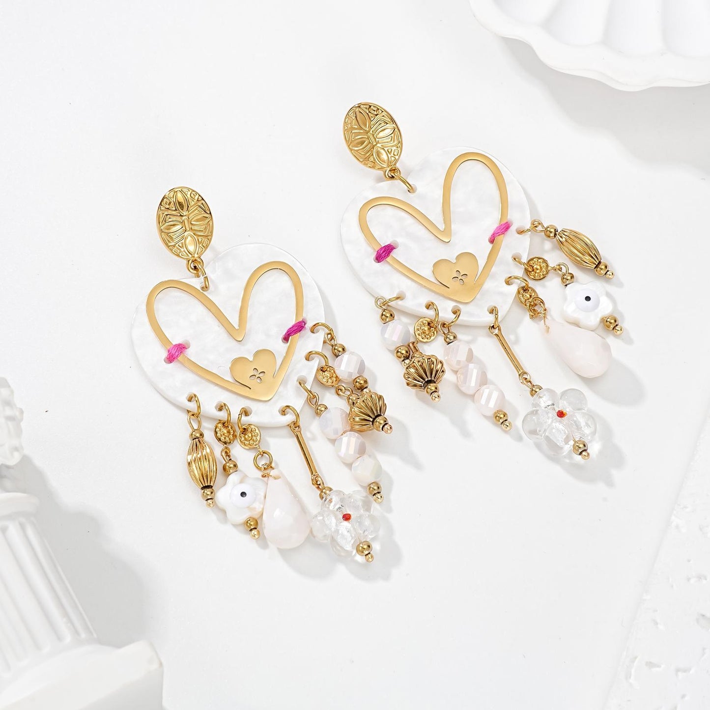 42 🌷 Boucles d'oreilles Love