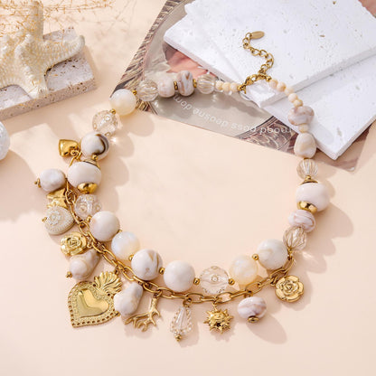 41 🌷 Collier double