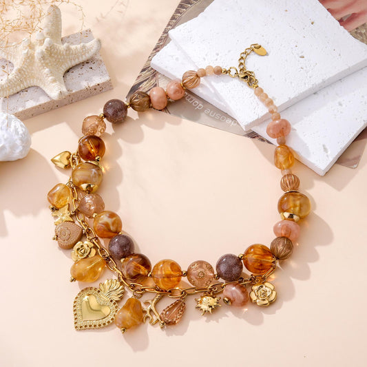 41 🌷 Collier double